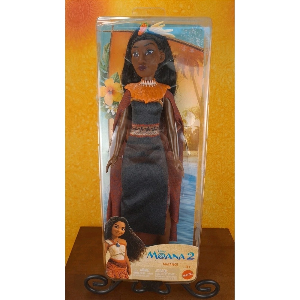Mattel Moana 2 Matangi 12" Doll 2024 In Original Packaging, Plastic Cracked